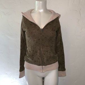 Volcom reversible wool blend hoodie